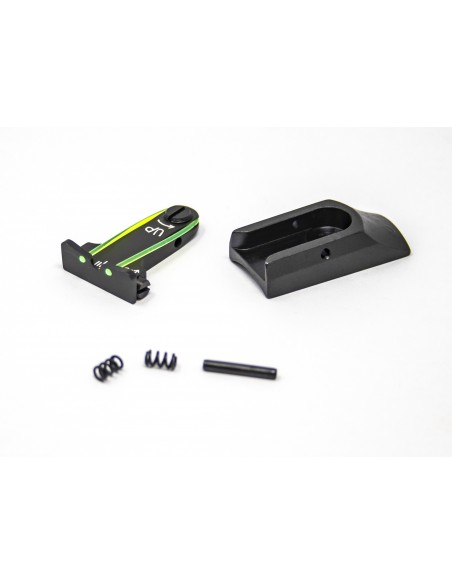 Fiber optic rear sight