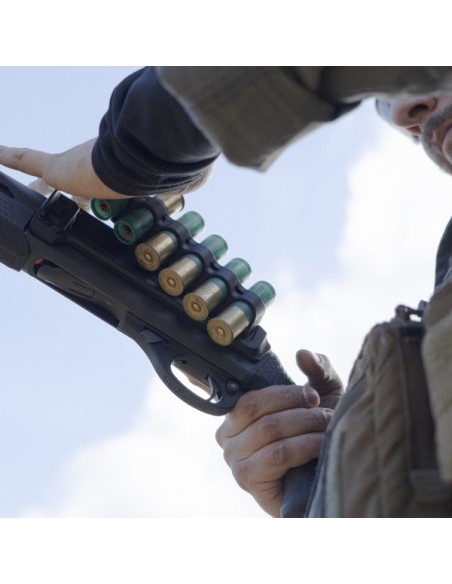 Side saddle 6 rounds ga.12 for Benelli M4 - TONI SYSTEM