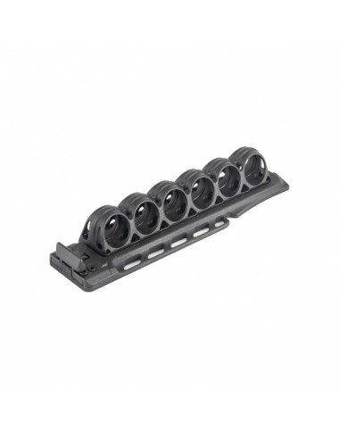 Aluminium side saddle 6 rounds ga.12...