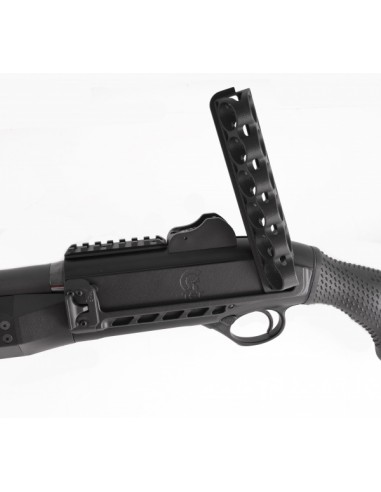 Aluminium side saddle 6 rounds ga.12...