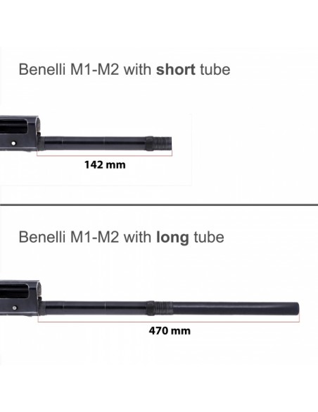 Astina paramano M-LOK per Benelli M1 con tubo corto - TONI SYSTEM
