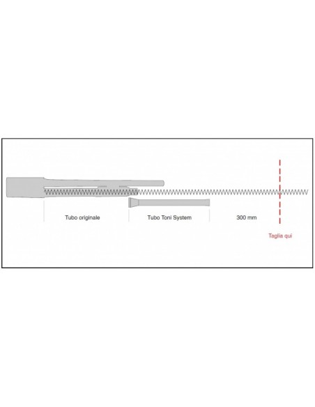 Long magazine tube estension spring ga.20 - TONI SYSTEM