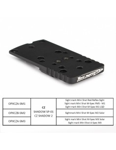 Red dot dovetail base plate... 2