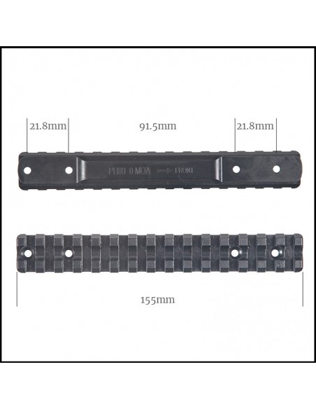 Rail Picatinny en acero templado para TIKKA M55 - CONTESSA