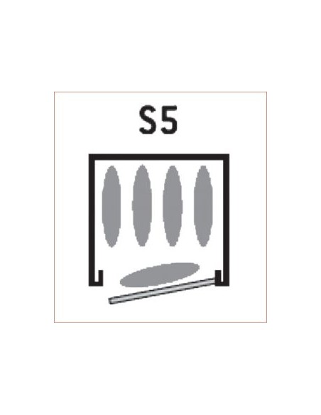 Cassaforte INFAC Sentinel S5 - 4 armi senza ottica + 1 nella porta