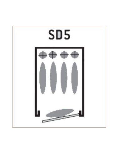 Cassaforte Sentinel SD5 - 4 armi con...