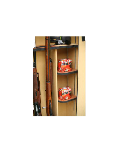 copy of Cassaforte INFAC Sentinel S5 - 4 armi senza ottica + 1 nella porta