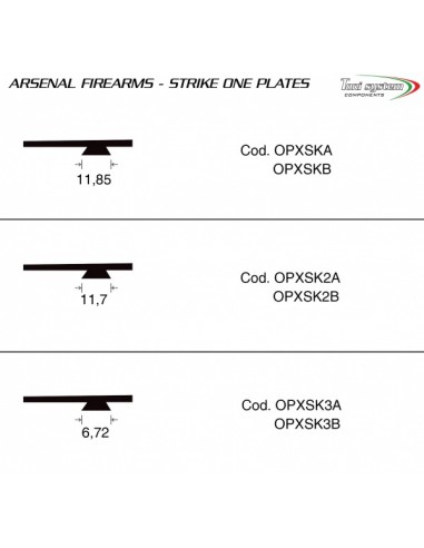 Base piastrina a coda di rondine...