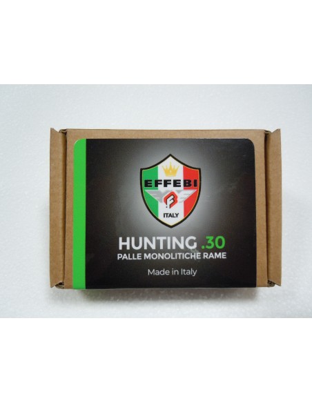 Monolítico ojivas de cobre - Hunting Cal. 30