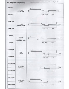 Red dot base plate (type A)... 2