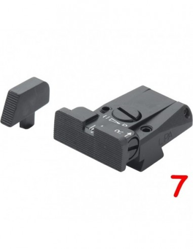 Set di mira LPA per CZ 75 stake on front sight (NO 75 SP01) Roll pin front sight