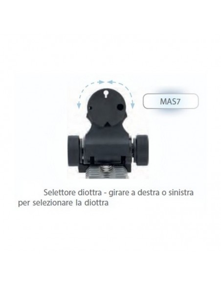 Set di mira regolabile LPA per carabine d’assalto