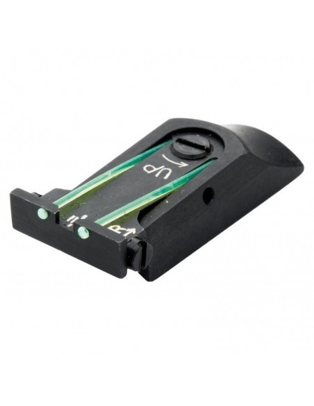 Fiber optic rear sight