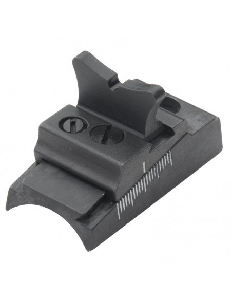 LPA rear sight for rifle with radius for Browning