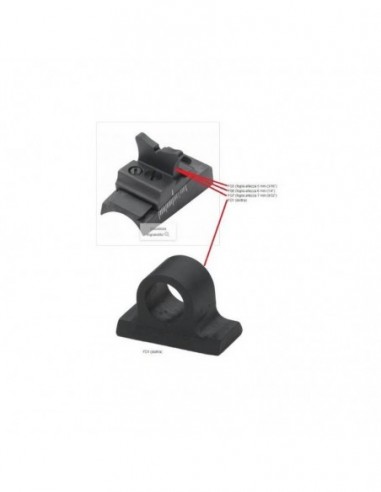 LPA rear sight for rifle with radius...