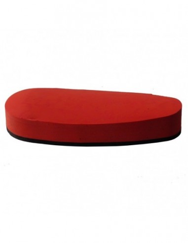 English recoil pad, full, red, mm 25
