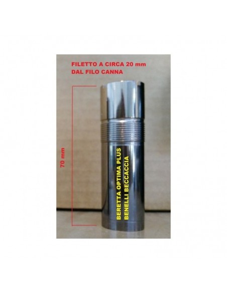 GEMINI INTERNAL CHOKE FOR BERETTA OPTIMA PLUS - BENELLI  BECCACCIA  Ga 12