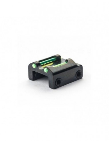 LPA slug rear sight with fiber optic...