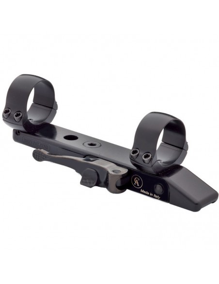 Simple Black for single shot rifle (Elongated rear) with rings - CONTESSA