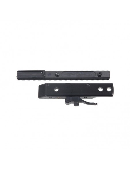 Quick Detachable mount SIMPLE BLACK FOR BLASER with extension base for nightvision devices  - CONTESSA