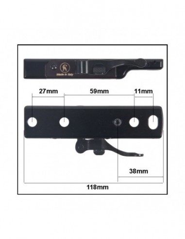 Quick Tactical Detachable mount for...