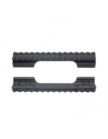 Picatinny rail in hardened steel for Merkel Helix - Sabatti Saphire - Picatinny on Picatinny - CONTESSA