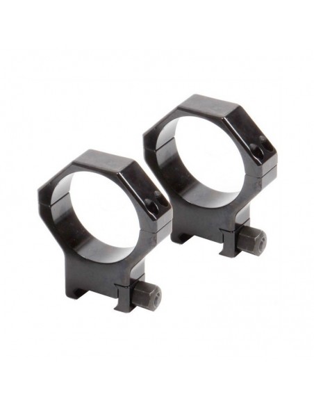 Coppia di Anelli per Picatinny in acciaio rinforzato - ø 40 mm  H 14,5 mm - CONTESSA