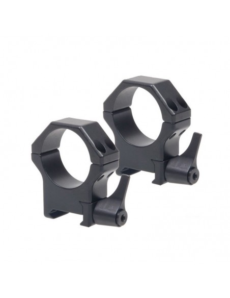 Coppia di Anelli per Picatinny in acciaio rinforzato - ø 40 mm  H 14,5 mm SR - CONTESSA