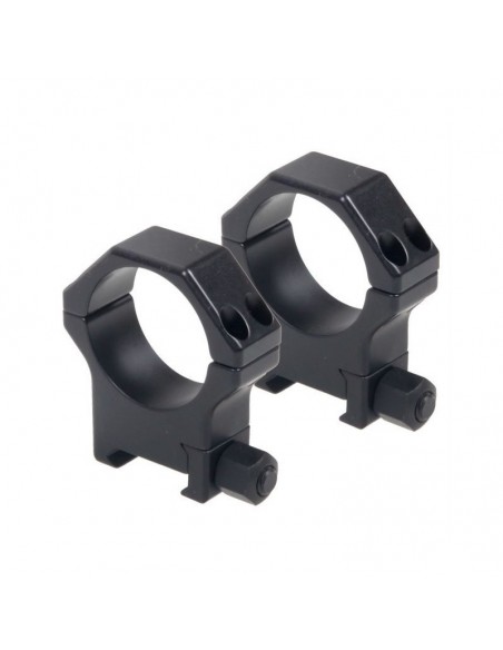 Paire de bagues Picatinny en acier renforcé - ø 30 mm  H 12 mm - CONTESSA