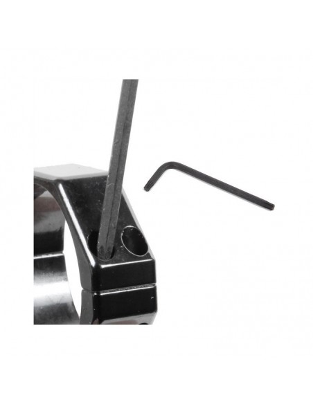 Paire de bagues Picatinny en acier renforcé - ø 30 mm  H 12 mm - CONTESSA